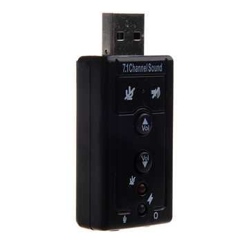 

7.1 Channel USB External Sound Card Audio Adapter