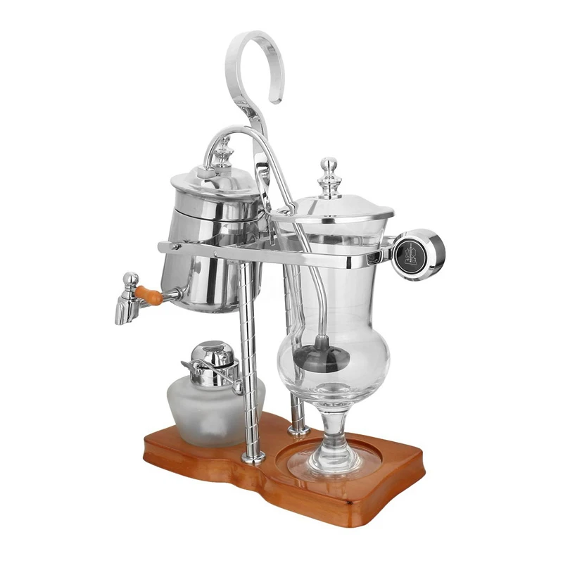 Luxury Vintage Style Home Coffee Maker Coffee Pot Belgian Royal Coffee  Machine Set Siphon Drop Coffee Pot Manual Coffee Grinder - AliExpress