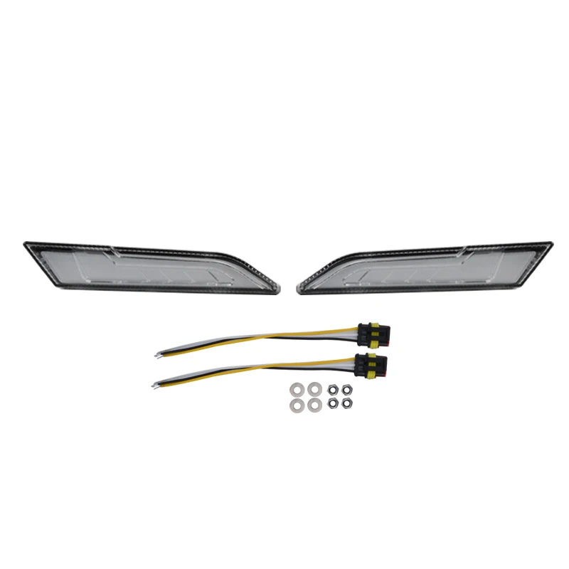 Lower Accent Panel Light With Yellow Turn Light Kit For 2020 2021 P-olaris Slingshot S/Slingshot SL/Slingshot GT