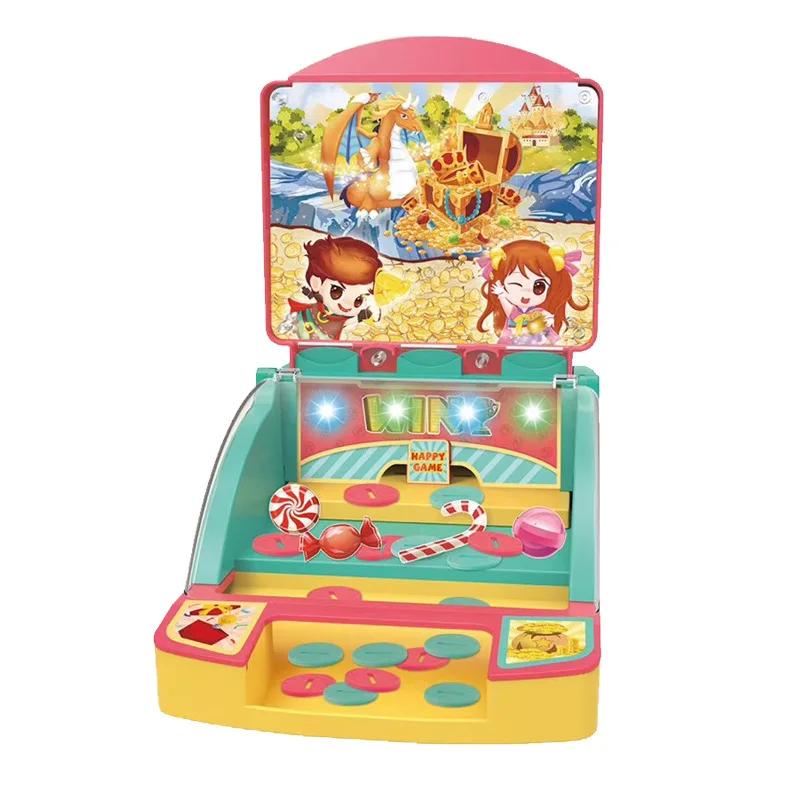

Learn Yuma 1089 Children'S Educational Parent And Child Interactive Coin Pusher Game Console Birthday Gift GIRL'S And BOY'S Toy