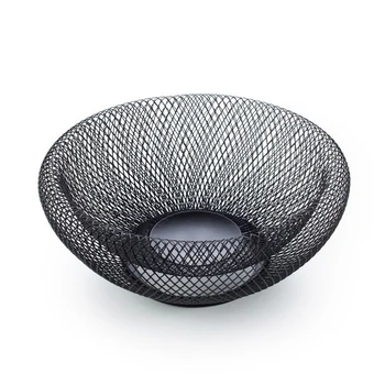 

Box Cheese Fruit Basket Kitchen Double-walled Storage Modern Bread Wrought Iron Nordic Style Home Party Candy Biscuit