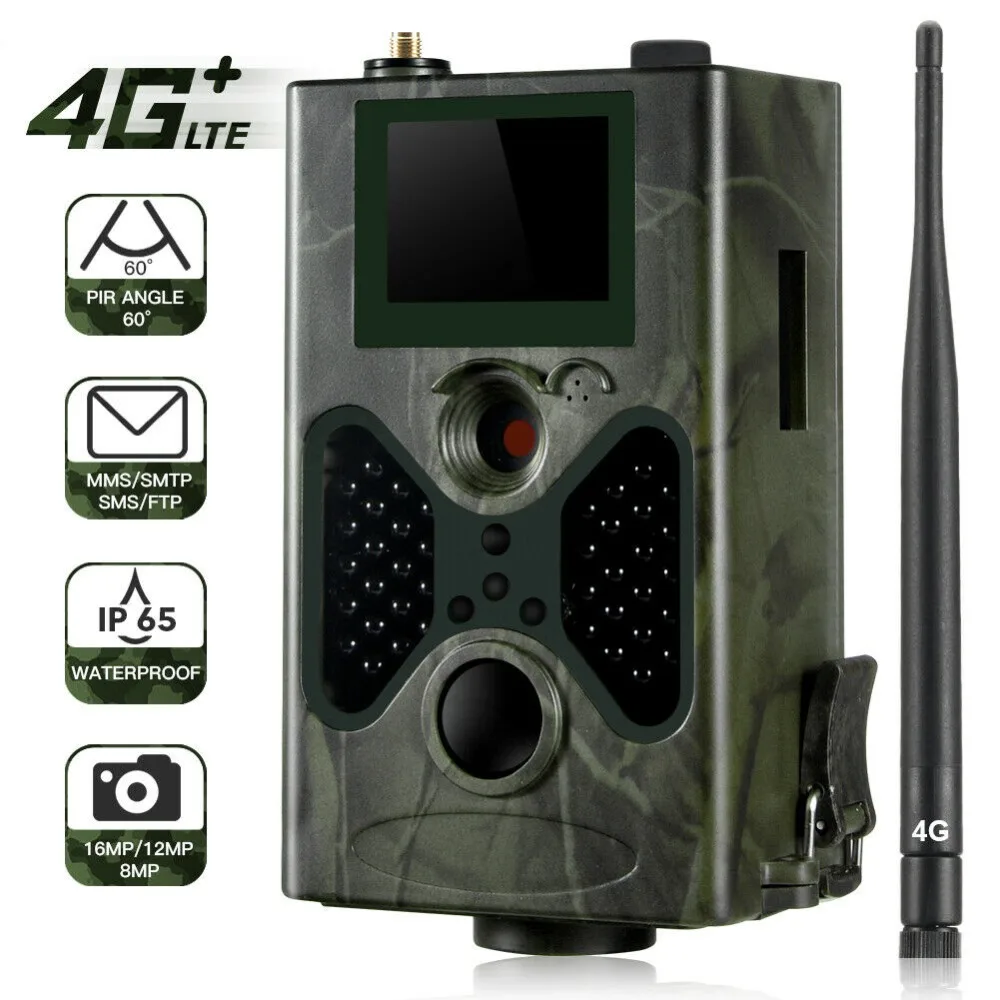 

Suntek 4G Wireless Celluar Trail Cameras MMS SMS SMTP FTP Hunting Cam Wild Wildlife Infrared Night Vision 16MP 1080P Photo Trap