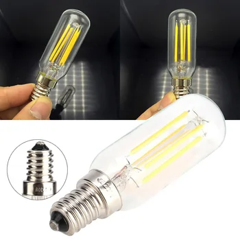 

1X E14 4LED Filament Light Bulbs Mini 4W Lamps For Refrigerator Fridge Freezer Sewing Machine Home Lighting AC 220V-240V