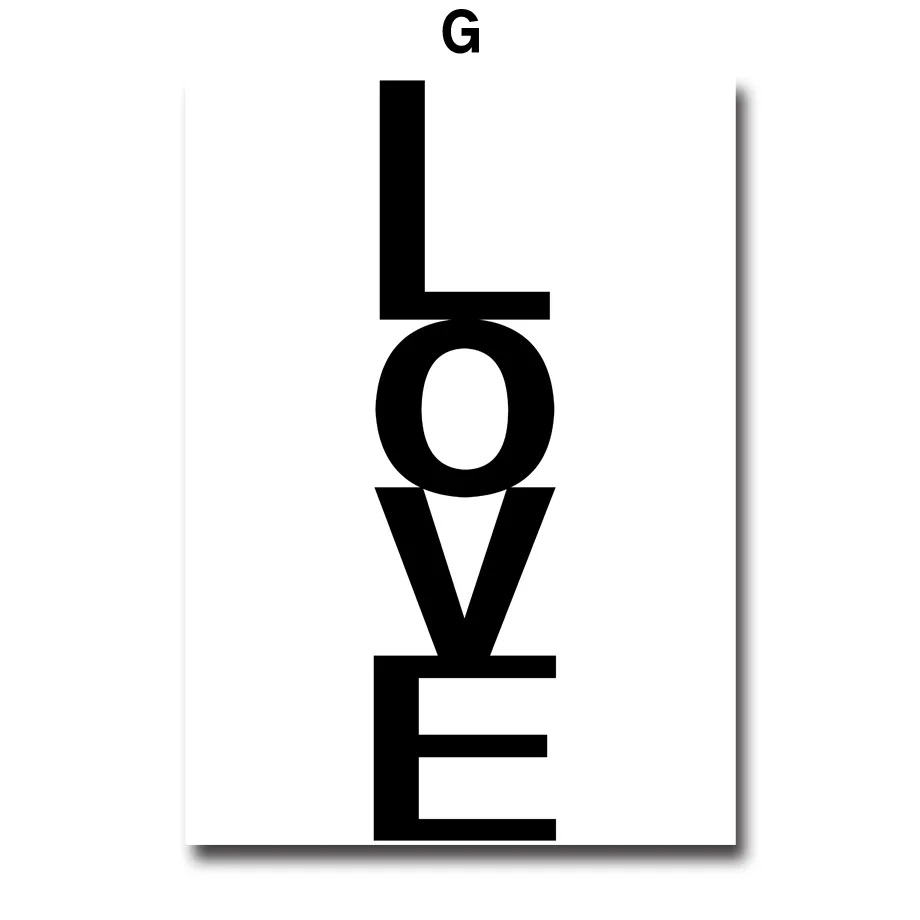 G Vogue Девушка Духи губная помада настенные художественные картины на холсте модный бренд скандинавские плакаты и принты настенные картины для декора гостиной - Цвет: G