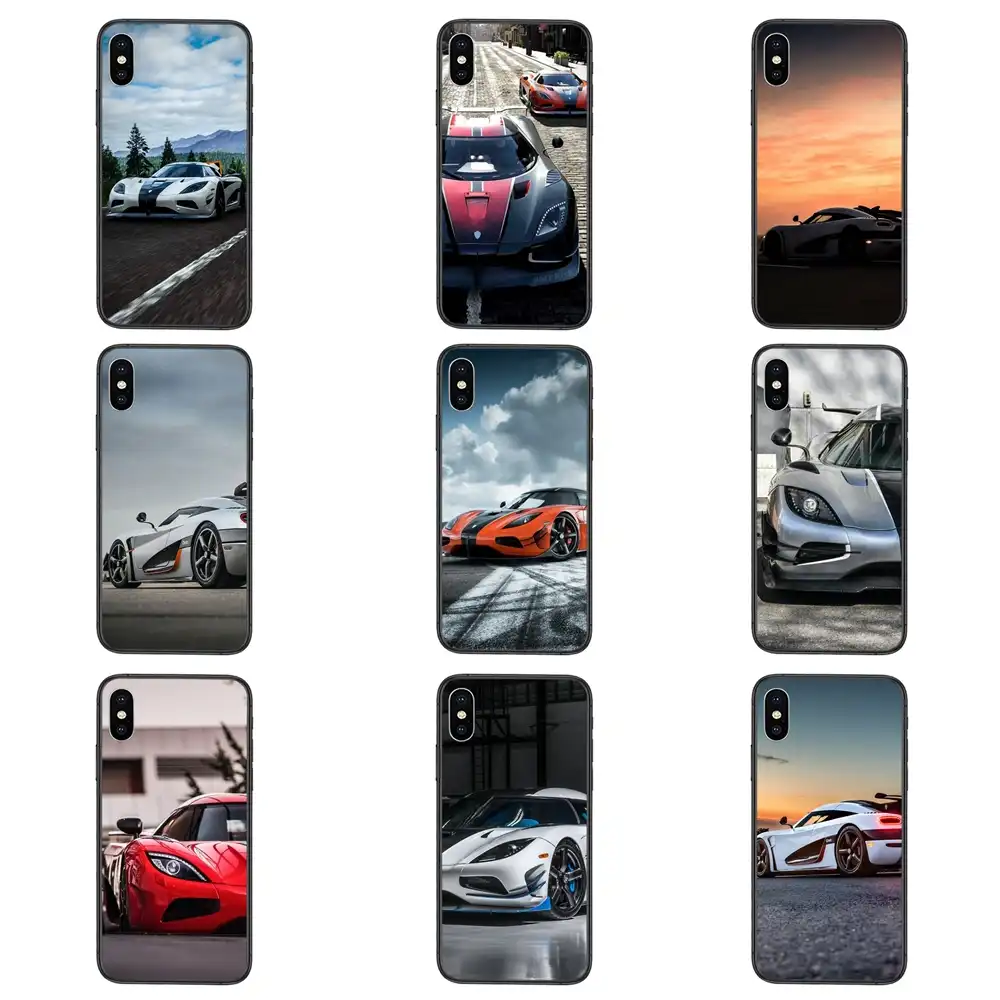 Super Car Koenigsegg Agera Recently Black Funda Painting Etui Trend For Huawei P50 P40 P30 P P10 Lite E Plus Pro P Smart Z Phone Case Covers Aliexpress