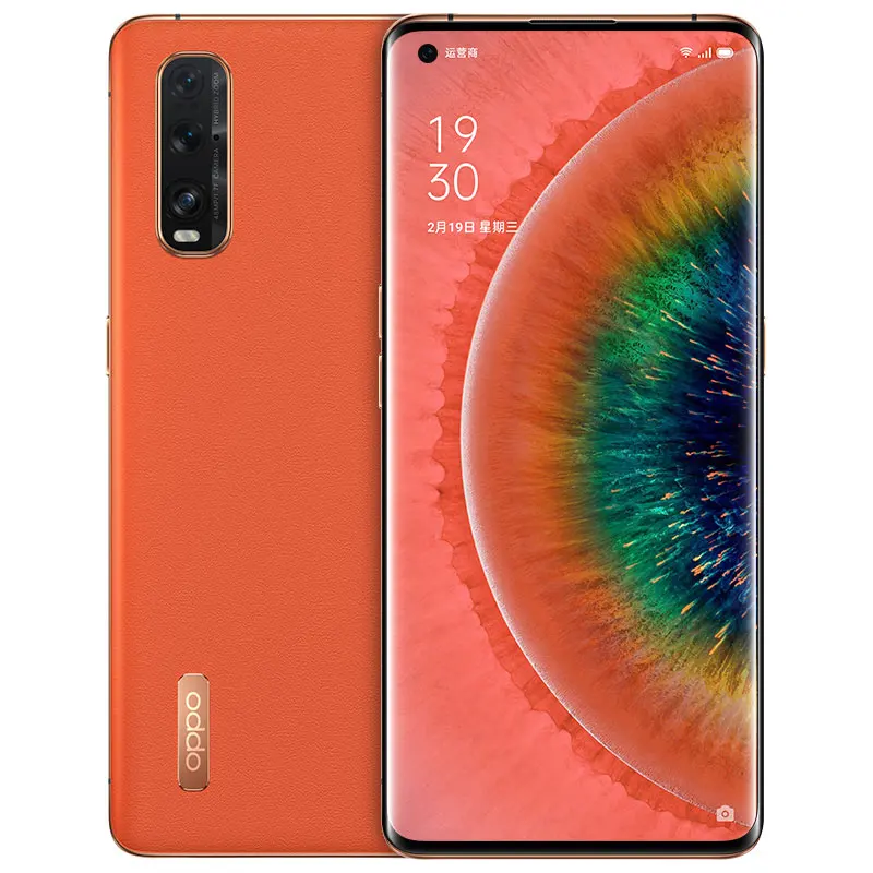 Быстрая доставка DHL смартфон Oppo Find X2 4 камеры Snapdragon 865 4200 мАч 65 Вт зарядное