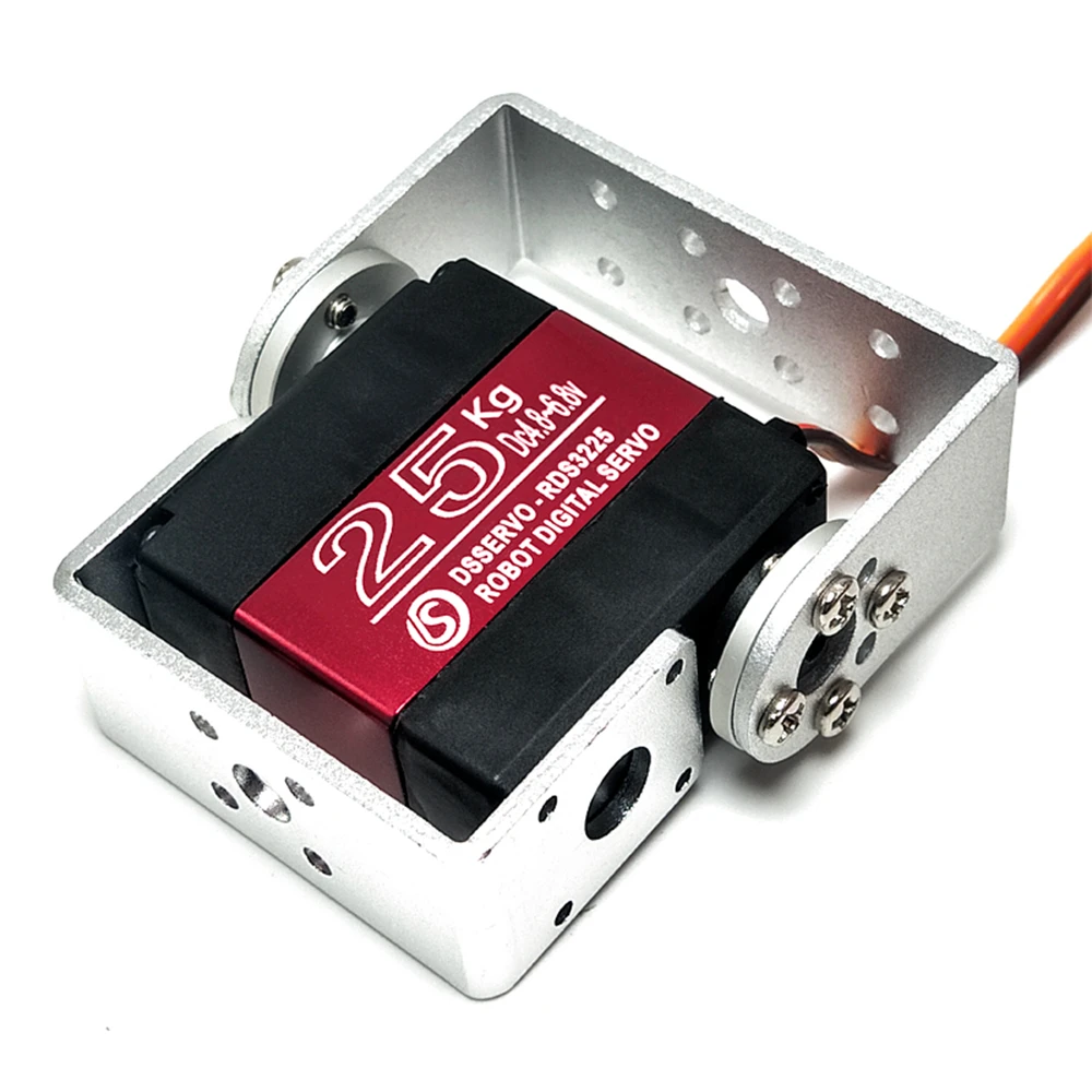 1 х сервопривод для робота 25 кг RDS3225 цифровой arduino с длинным и коротким