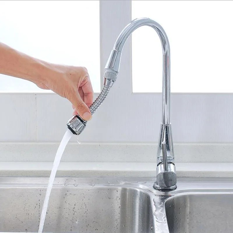 Кухонный удлинитель для смесителя Bubbler, вращающаяся на 360 градусов насадка для душа, раковина, ванная комната, экономия воды, удлиненный кран, фильтр, смесители, кран для воды