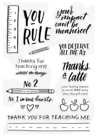 

you rule Clear Stamps Scrapbook Paper Craft Clear stamp scrapbooking A008