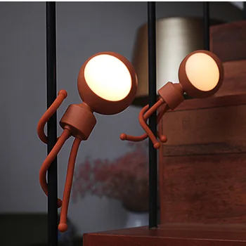 

Flexible LED Night Light USB Rechargeable Smart Sound Control Desk Lamp Portable Children Sleeping Light Home Decoration FP8