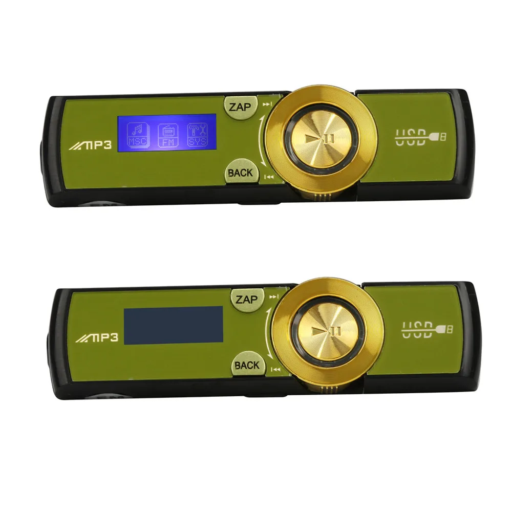 20# USB MP3 музыкальный плеер цифровой ЖК-экран Поддержка 32 Гб TF карта и fm-радио с микрофоном черный красный MP3 плеер Прямая поставка