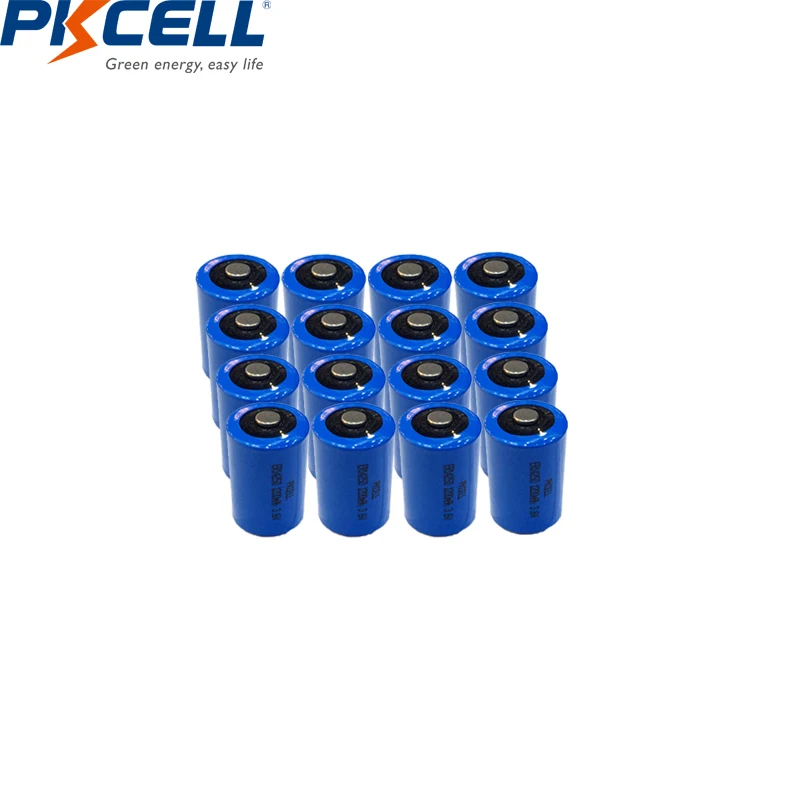 20 шт Pkcell 3,6 v 1/2AA ER14250 1200mah литиевая батарея LiSOCl2 батареи для gps