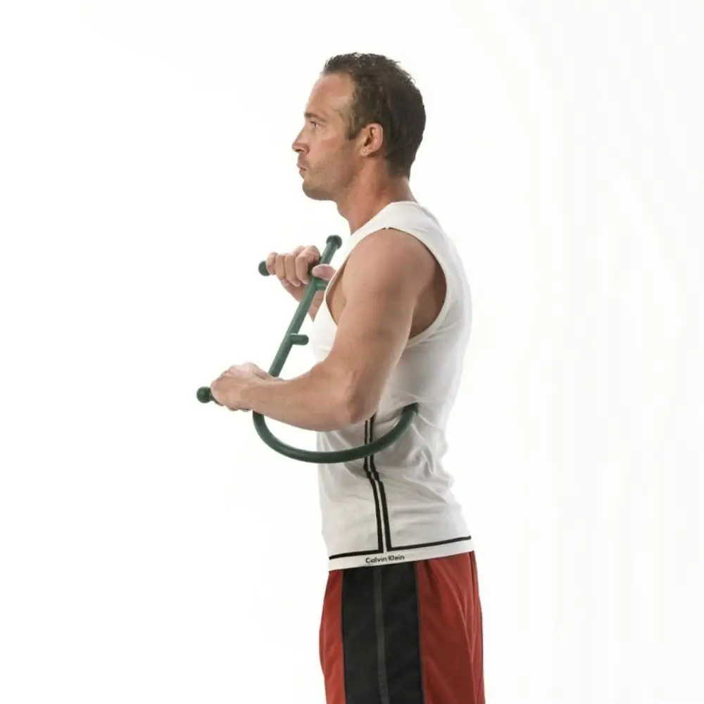 Массажер для шеи терапевтический тростник точечный инструмент стимулятор мышц тела обезболивающий массаж шеи груди спины лица рук ног и расслабление