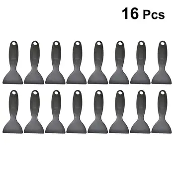 

16PCS Car Film Changing Tool Gap Scraper Coating Film Edge Closing Tool Plastic Car Vinyl Wrap Film Squeegee Scraper Tools Black