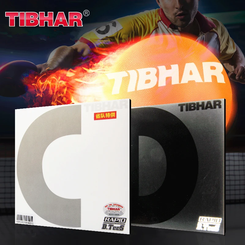 TIBHAR C D провинциальные команды резина на ракетки для настольного тенниса сделано в Германии Быстрая атака петля с губкой для Пинг Понг tenis de Меса