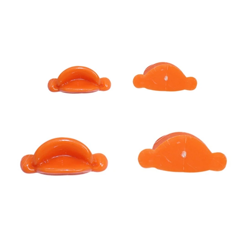 2024 New 10PCS Plastic Detachable Duck Mouth DIY Mini Duck for Doll Handicraft Interactive DIY Duck Bill Replacement Duck Nose cartoon mini car press and go head shaking duck car toy play vehicle friction sliding car baby toy car gift windup toy