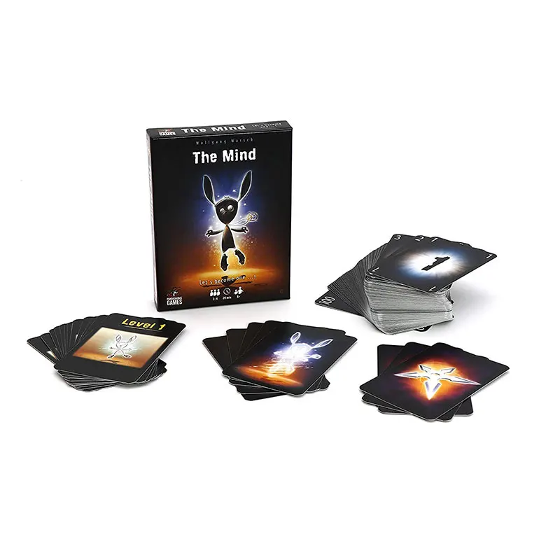 The Mind Card семейная настольная игра друзья Интерактивная забавная настольная карта детские развивающие игрушки