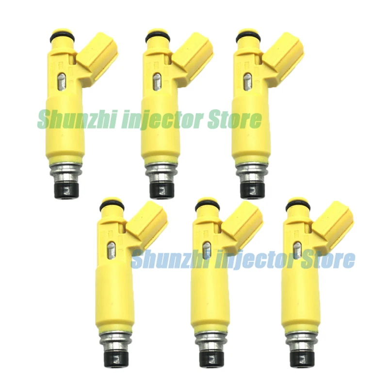 

6pcs Fuel Injector Nozzle For Toyota Camry Avensis Verso 23250-28050~23209-28050 2325028050 2320928050