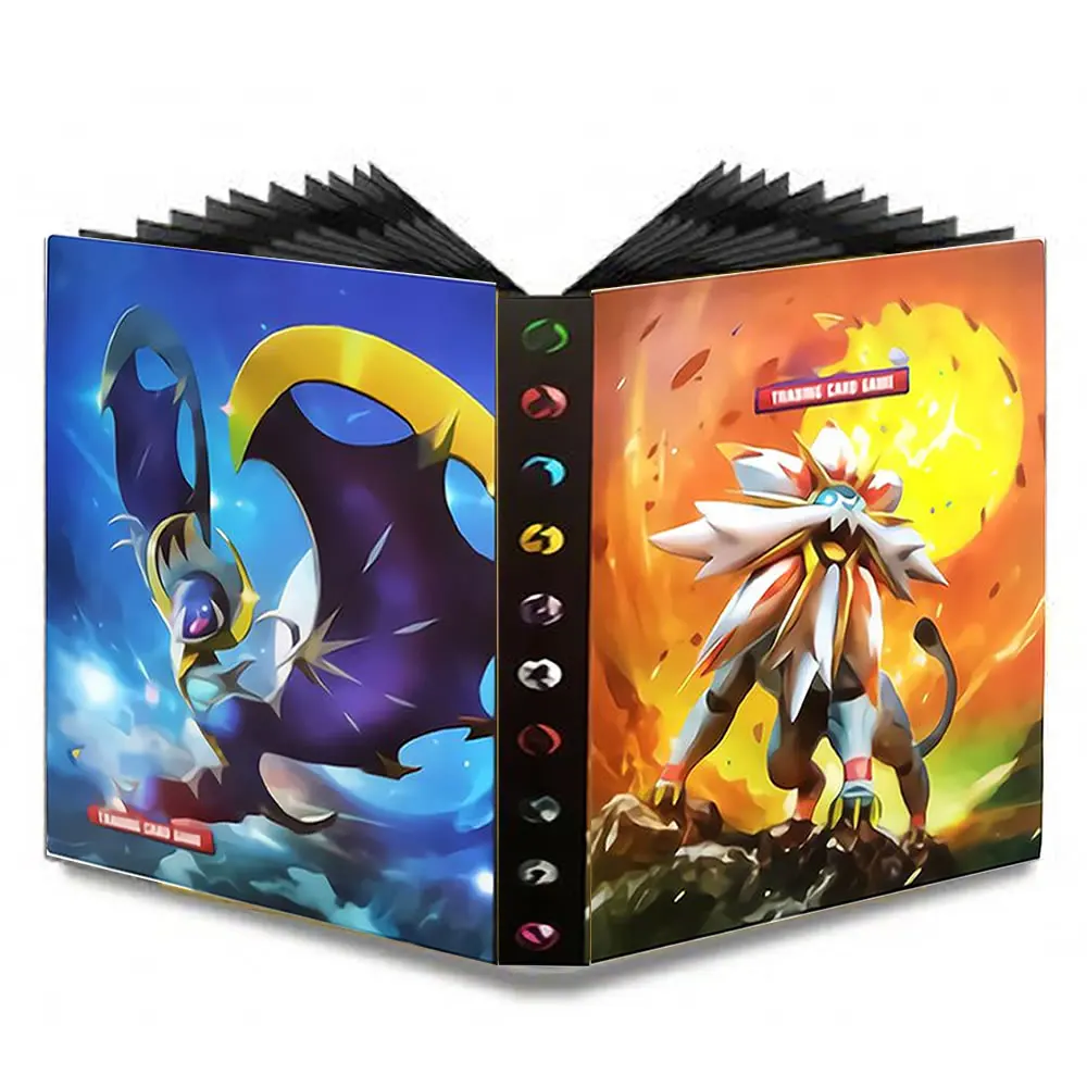 Tarjetas coleccionables de Pokémon, álbum de juegos dibujo de Pokémon chico EX GX, carpeta de juguete con capacidad, 240 Uds.