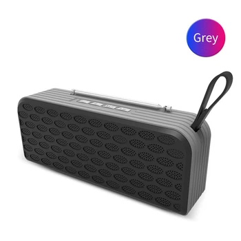 

Wireless Bluetooth Protable Speaker with Call Hands-Free U disk storage TF FM AUX function for Outdoor Party