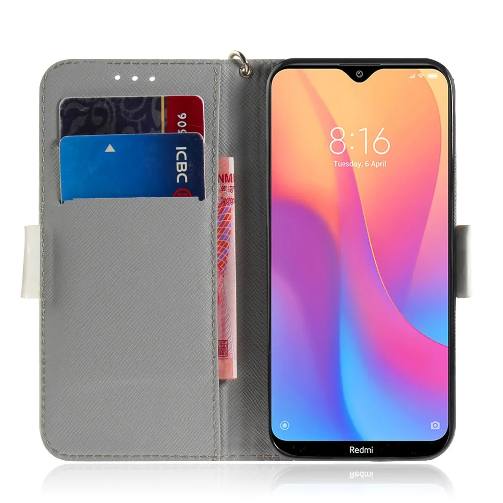 Чехол для Xiaomi Redmi Note 8 Pro Redmi 7A K20 Pro 6 Pro 6A 7A чехол с бумажником держатель для карт чехол для Xiaomi Redmi Note 8