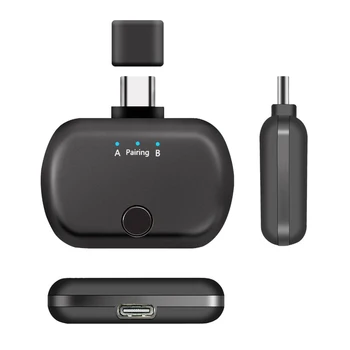 

KEBIDU APTX Low Latency Bluetooth 5.0 Audio Transmitter Adapter for Nintendo Switch PS4 TV PC,USB/Type C Wireless Adapter