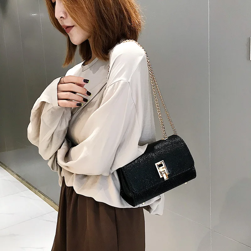 

Bag Women's 2019 New Style Students Bag with Chain MORI Series Korean-style Shoulder Bag WOMEN'S Bag Shoulder Versatile Simple S