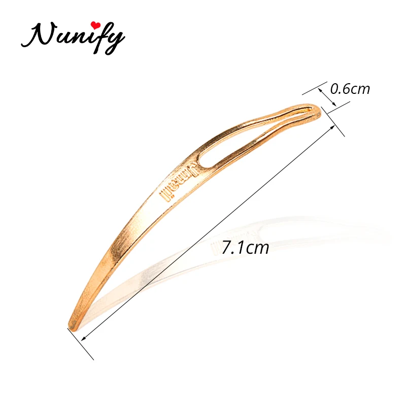 Dreadlock Needle With Great Package Interlocking Needle For Crochet Braid Blond Smooth Steel Holder Nunify Supply 1Pcs