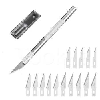 

Multifunctional BGA IC Chip Motherboard PCB Circuit Board Repair knife Glue Remove Metal Rubber Carving Paper Cutting Knife