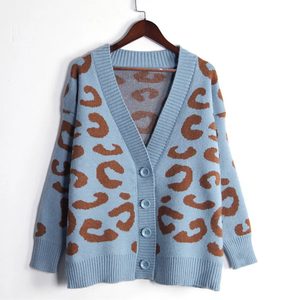 

Cute Sweet Chic Print Cropped Cardigan Women 2019 Winter Streetwear Harajuku Knitted Sweater Cardigan Women Tops Sweater Coat