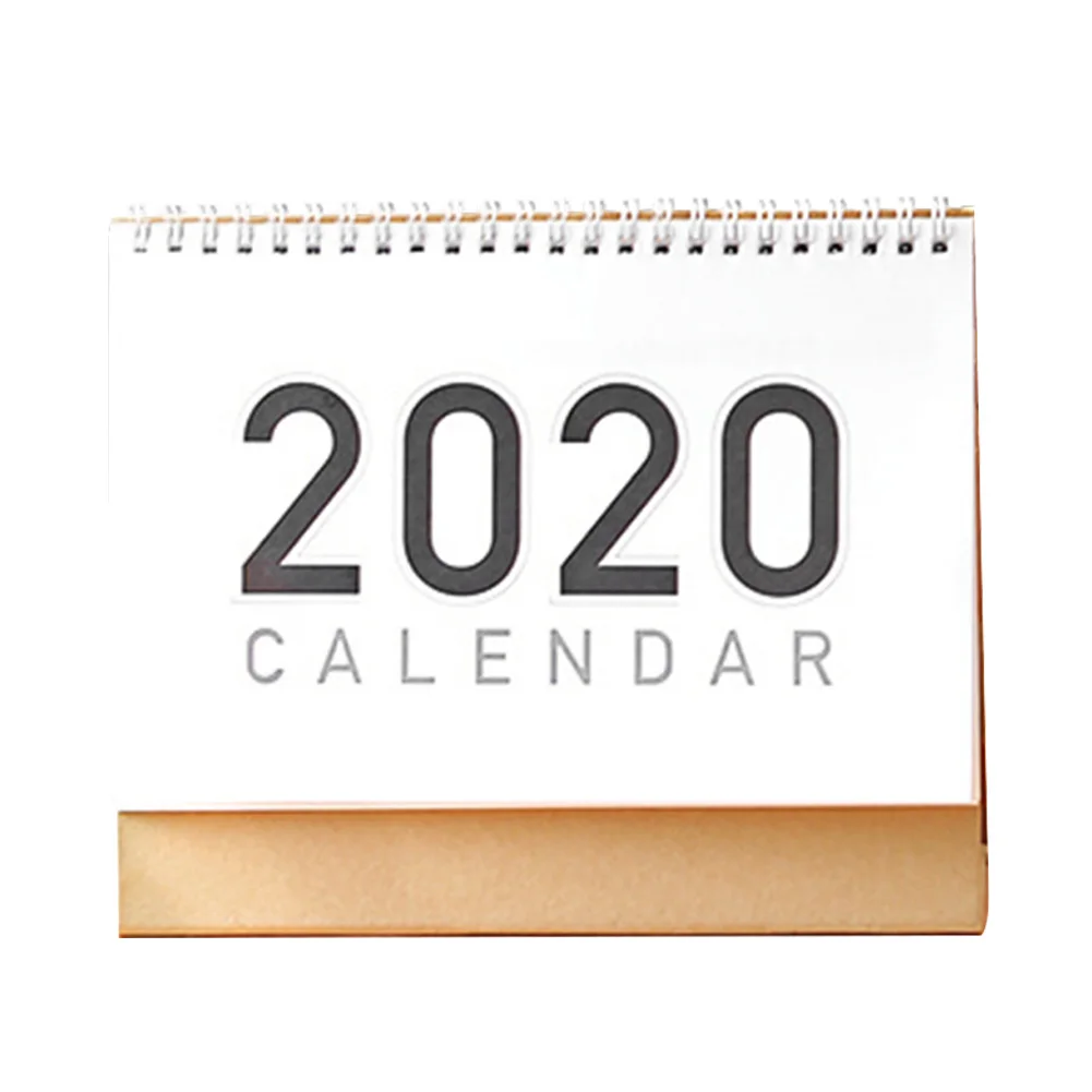 Schedule Desktop Paper Calendar To Do List Home Office Yearly Agenda Flip Monthly Daily Free-Standing Wall Organizer School