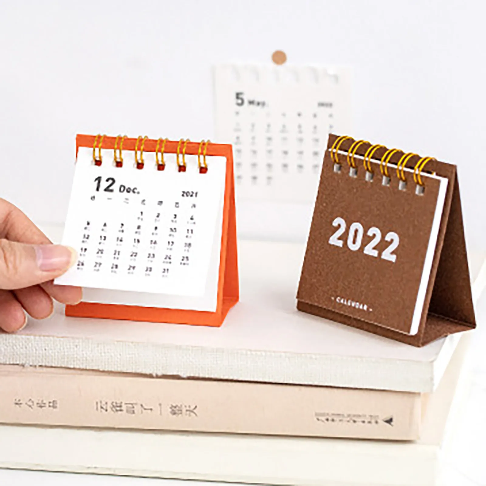 2022 English Mini Desktop Calendar Portable Pendulums Calendar Portable Desktop Diy Advent Calendar Schedule Planner Office|Advent Calendars| - Aliexpress