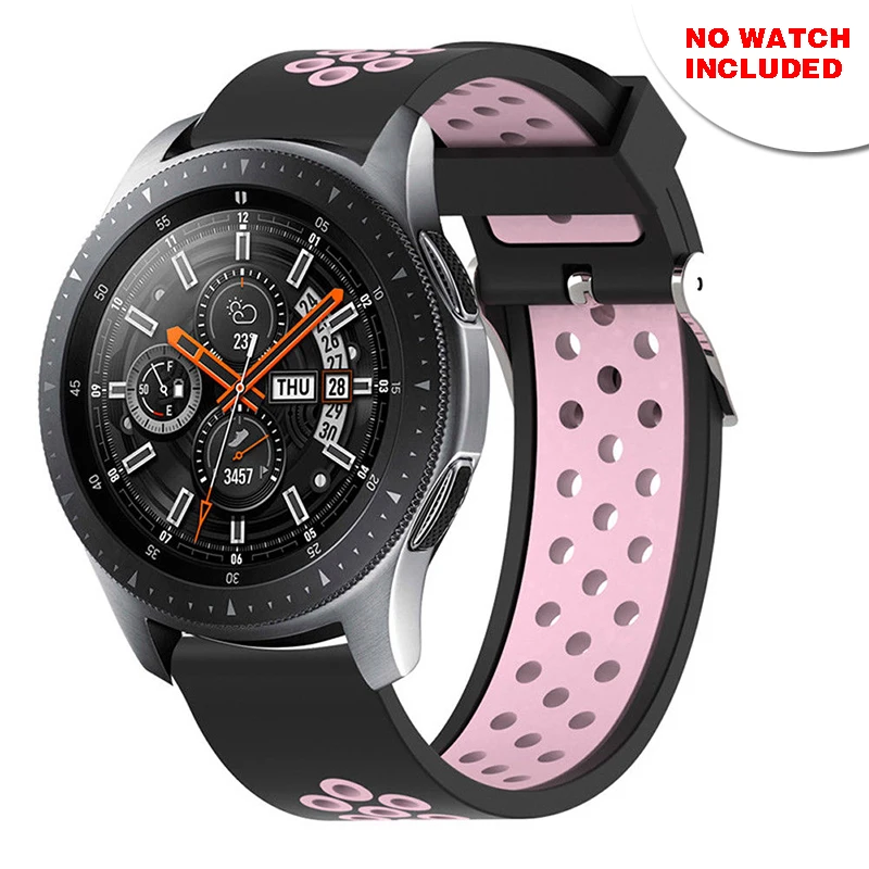 Mayitr Fashion Colorful Replacement Silicone Sport Wrist Band Strap for Samsung Galaxy Watch 42mm/46mm Bracelet Watchband Hot