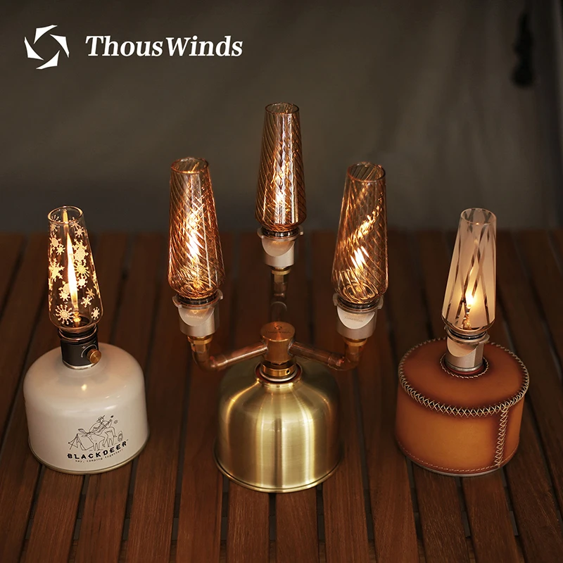 Thous Winds маленькая лампа ночной газовый фонарь для кемпинга портативная газовая