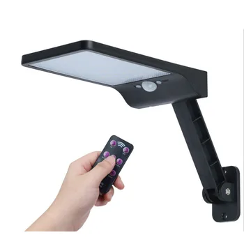 

48 led Solar Light PIR Motion Sensor Ip65 Waterproof Outdoor street wall garden lamp Foldable stand rotable Remote Control