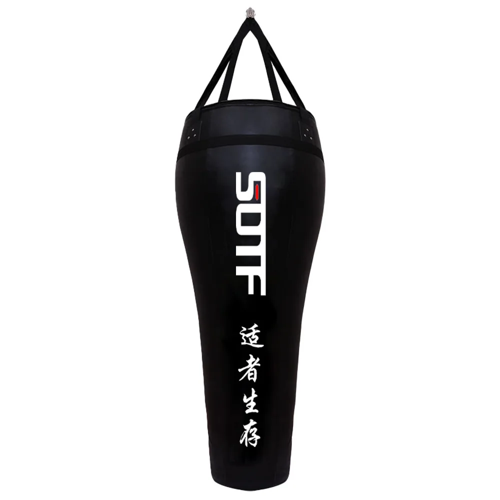 Heavy Duty Punching Bag for Adult Pear Shape Sandbag Indoor Garden PU Leather Boxing Bag for MMA Trainning Kickboxing Muay Thai