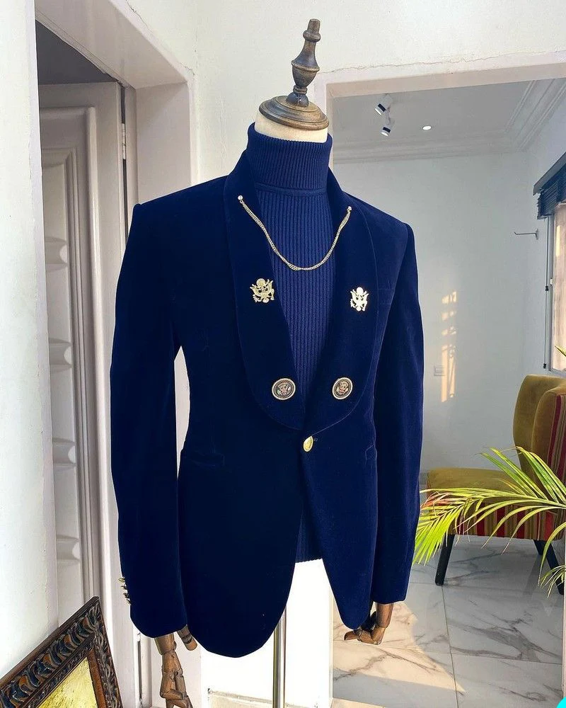 Classic Mens Suits One-Piece Suit Vintage Business Coat Wedding Tuxedos New Party Formal Occasion In Hot Saling