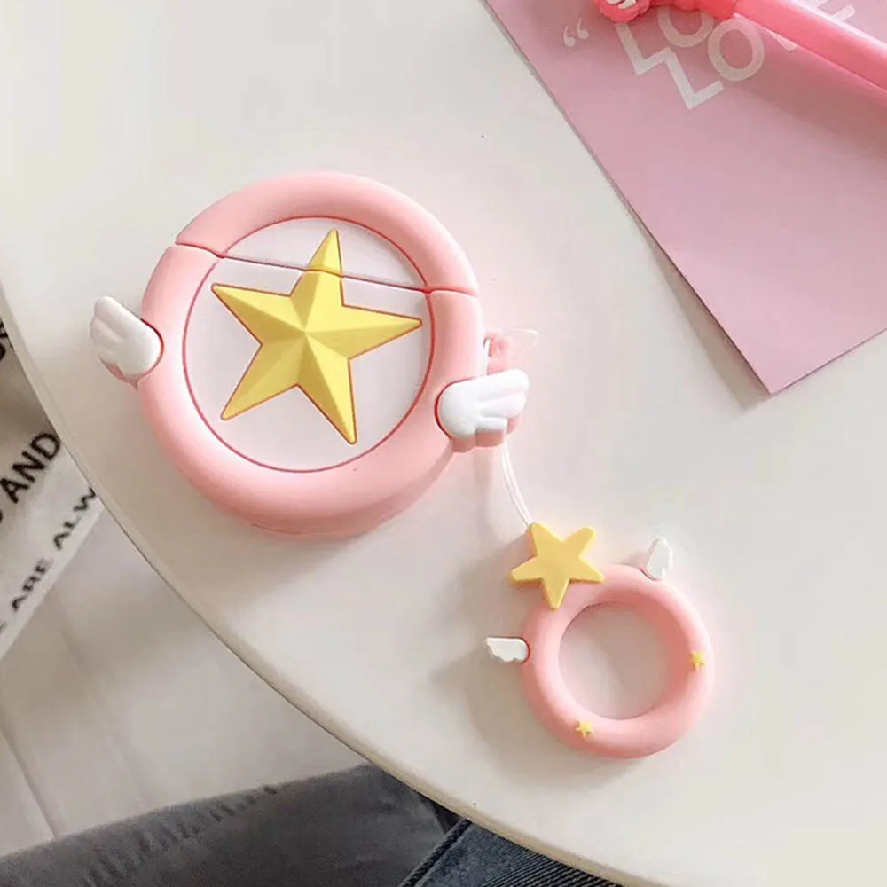 Уникальный чехол для AirPods 1 2 телефонная модель бутылка для напитков дизайн милый японский мультфильм Призрак с крюком легко носить с собой чехол - Цвет: X
