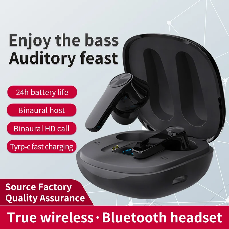 TWS Bluetooth наушники коробка для зарядки стерео истинные беспроводные 5 0 сенсорное