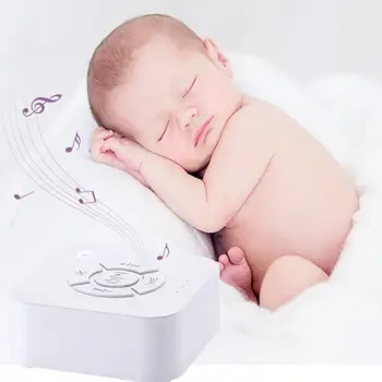 

Sleep Machine Baby Adults Relaxing Sounds Mini Noise Led Breathing Light USB Rechargeable Timed Shutdown Sleep Sound Machine