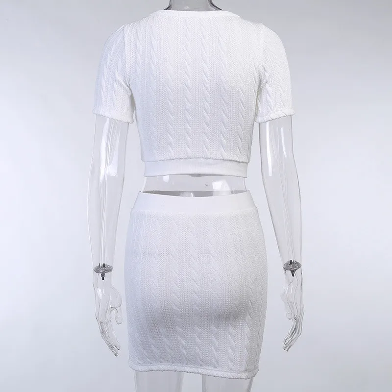 knittng sweater dress set women08