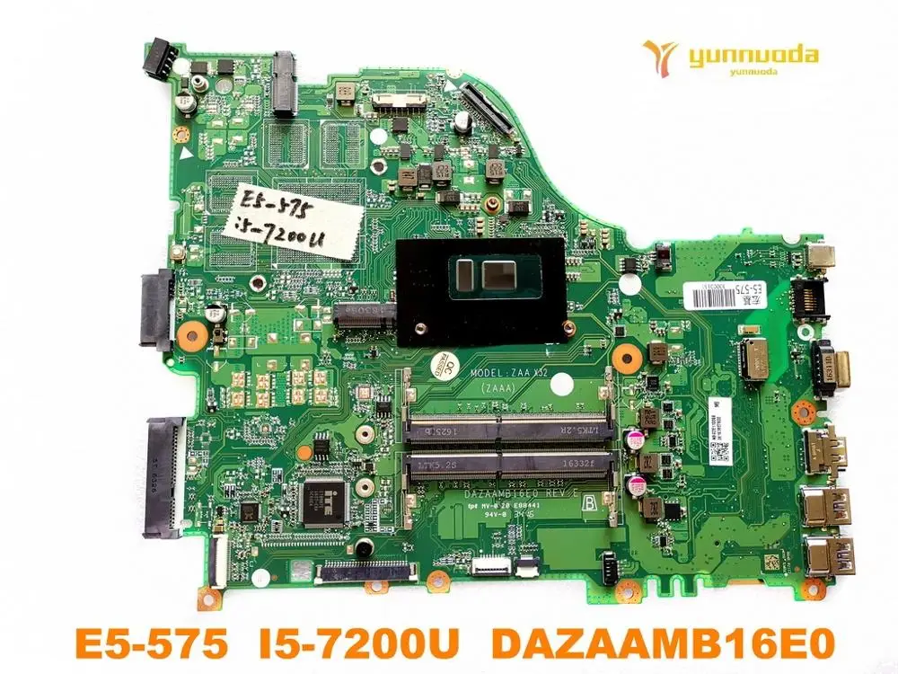 Carte Mère Acer E5-575 E5-575G F5-573 F5-573G - I3 940MX 4Go DDR4 - Occasion