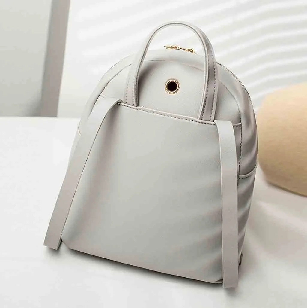 Модный Роскошный Женский мини рюкзак на плечо маленький черный с надписью