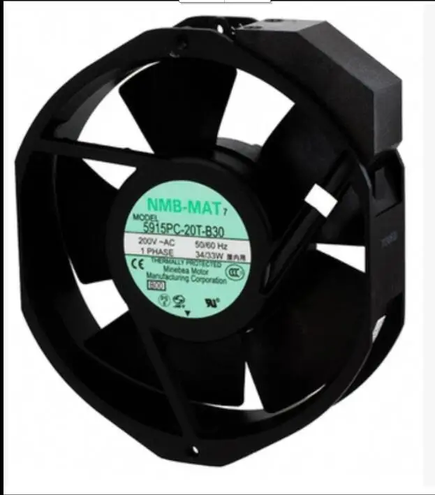 NMB-MAT 5915PC-20T-B30-B00 200V 34W 17238 инвертор Охлаждающий вентилятор