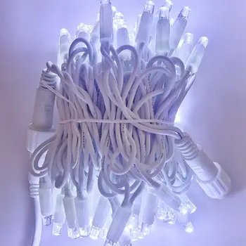 

LED color light string IP65 manufacturer customized high quality waterproof hat dry white fish salad music strength