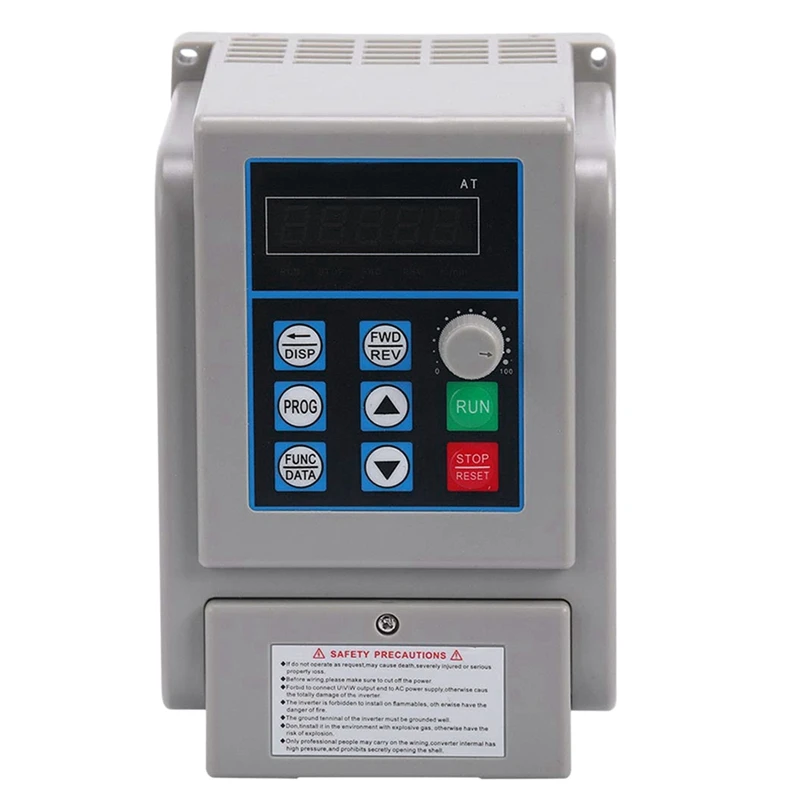 AC220V 8A 1.5KW одна фраза переменной частоты конвертер регулятор скорости инвертор