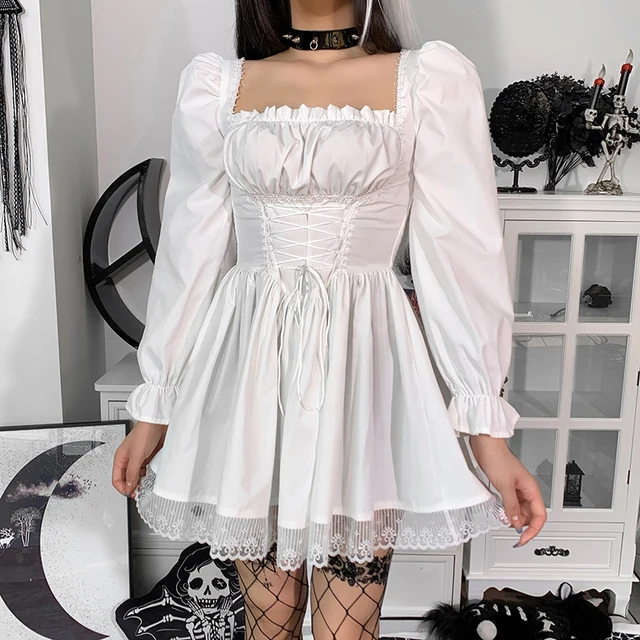 Gothic Lolita Black Dress 4