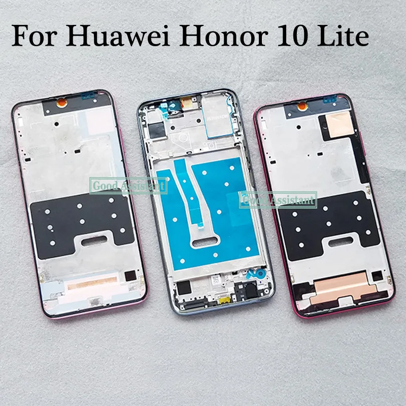 Для huawei honor 10 lite/для huawei honor 10 Молодежный передний корпус шасси пластина ЖК-рамка дисплея рамка лицевой панели Передняя рамка