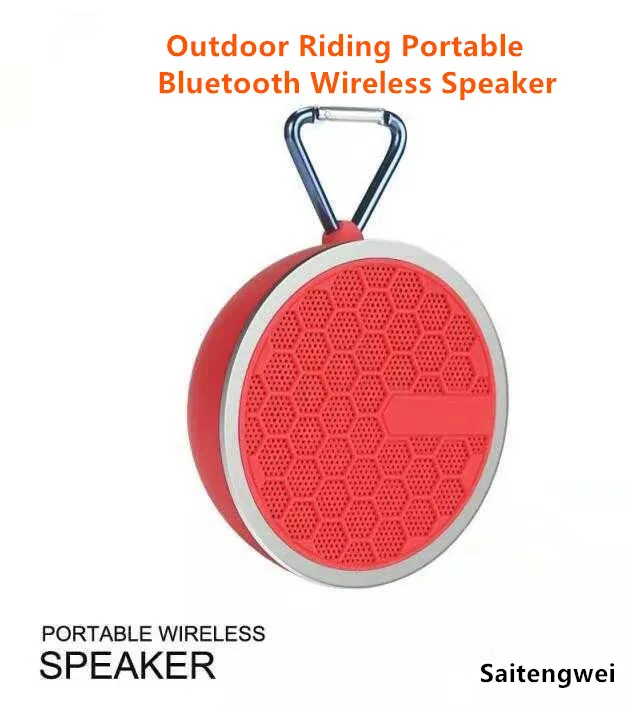 [Черный] Bluetooth 5,0 открытый езда Портативный Bluetooth беспроводной динамик TWS аудио