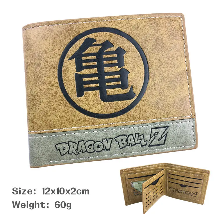 Дизайн Dragon Ball Z goku мультфильм короткий кошелек мужской кожаный Pu кошелек женский портмоне держатель для карт подарок - Цвет: G